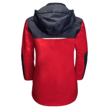 Jack Wolfskin Winter Jacket Jasper (wind and waterproof) red Kids